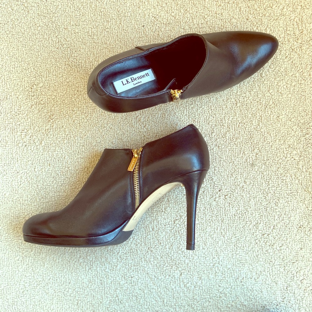 L.k. Bennett glam booties
